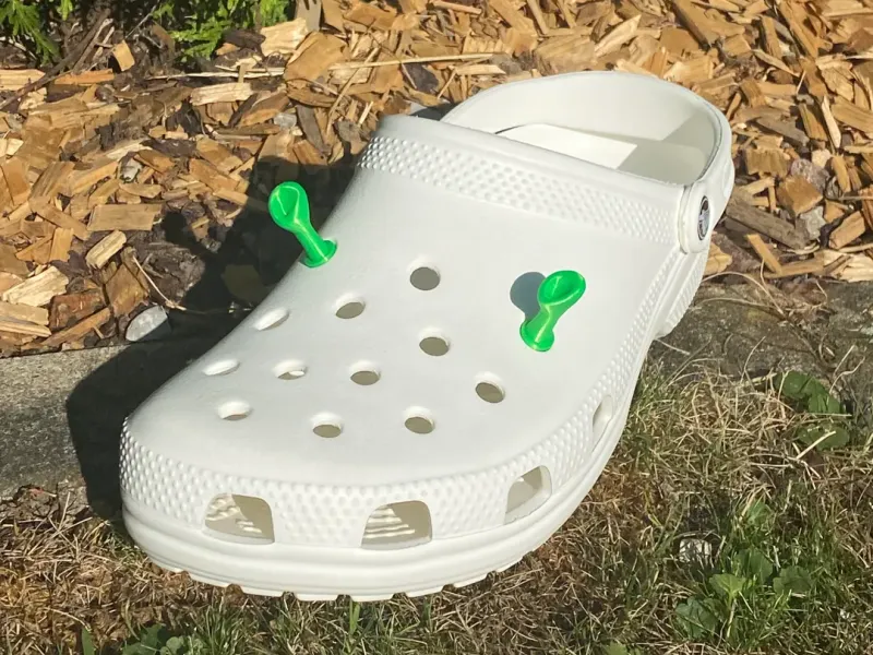 shrek ears croc charms