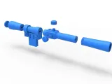 Scope for cosplay blaster 9-8