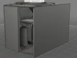 Computer speaker. Speaker 77mm-4