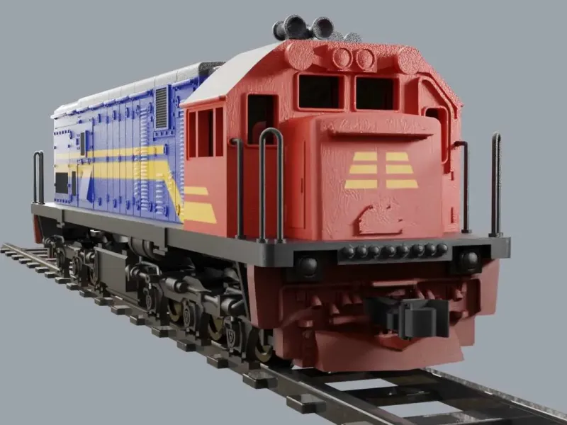 Locomotive CC201 - Model GE U18C Replica Miniature
