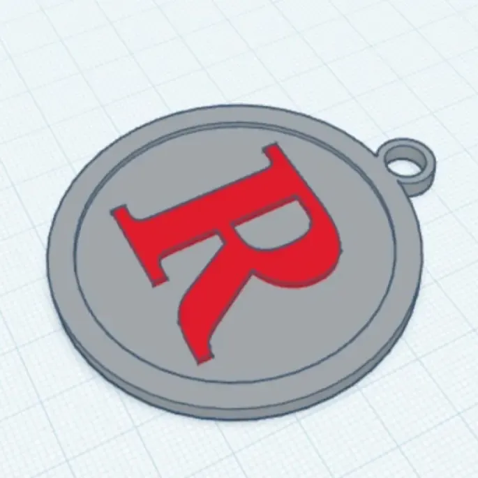 R Keychain