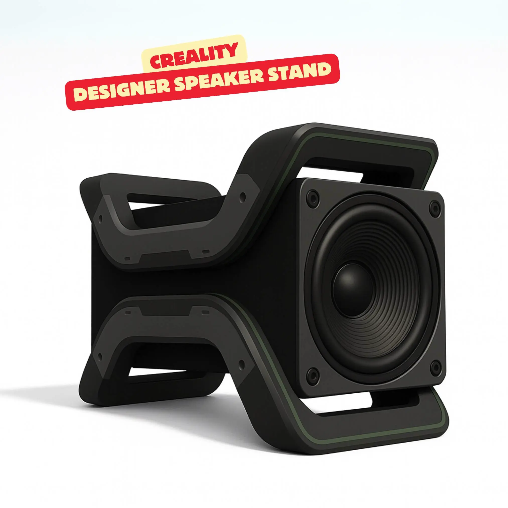 CREALITY DESIGNER SPEAKER STAND / PLACE IN YOUR BOXES