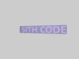 SITH CODE_ star wars keychain-1