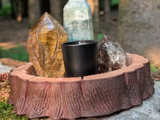 Rustic wood Tray