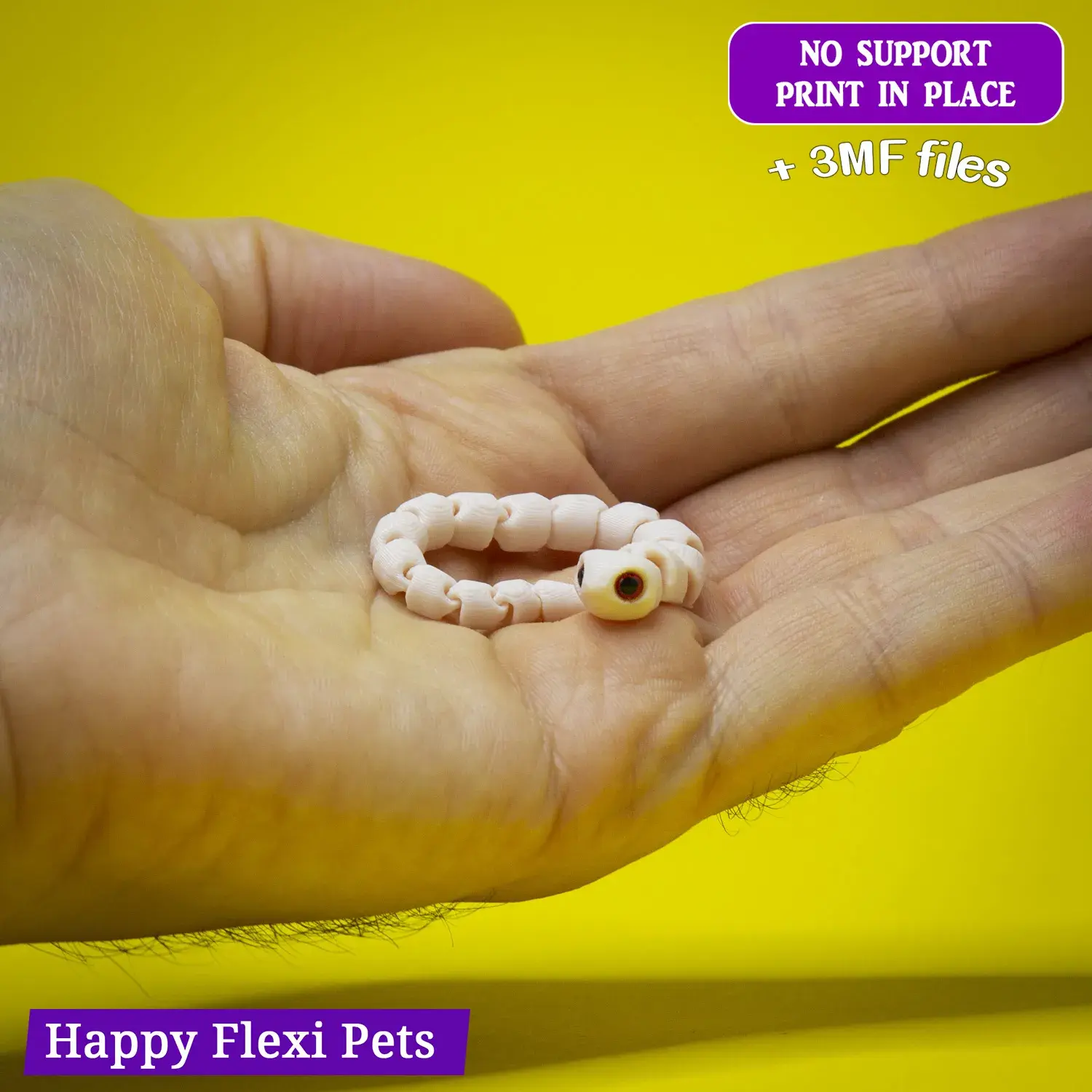 Long and thin flexi snakes