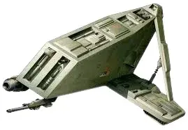 Star Wars Slave II Boba Fett Starship STL Model