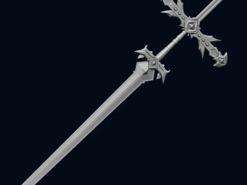 Viego Ruined King Weapon From League Of Legends 3D STL