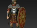 Roman soldier with shield-1