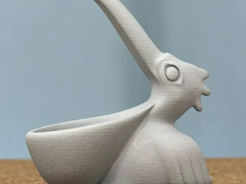 Pelican vase