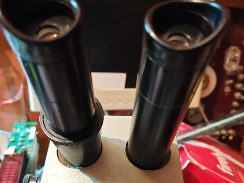 Dust cover for MBS6 microscope eyepiece