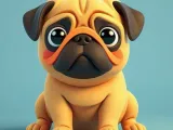 Chibi Pug Dog-0