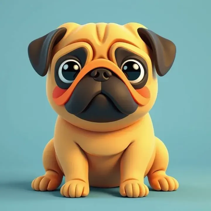 Chibi Pug Dog