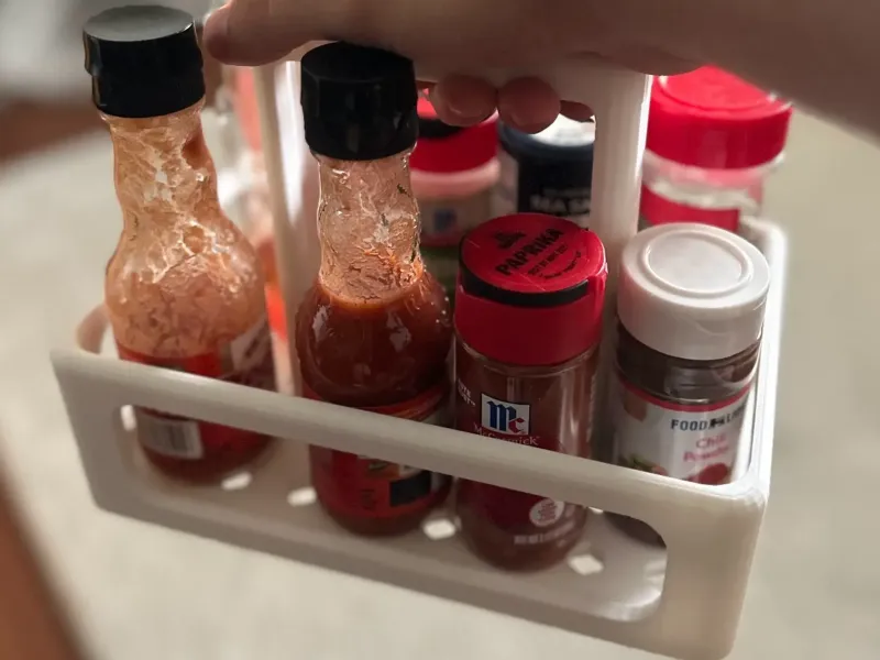 Portacondimenti per set da cucina in dormitorio