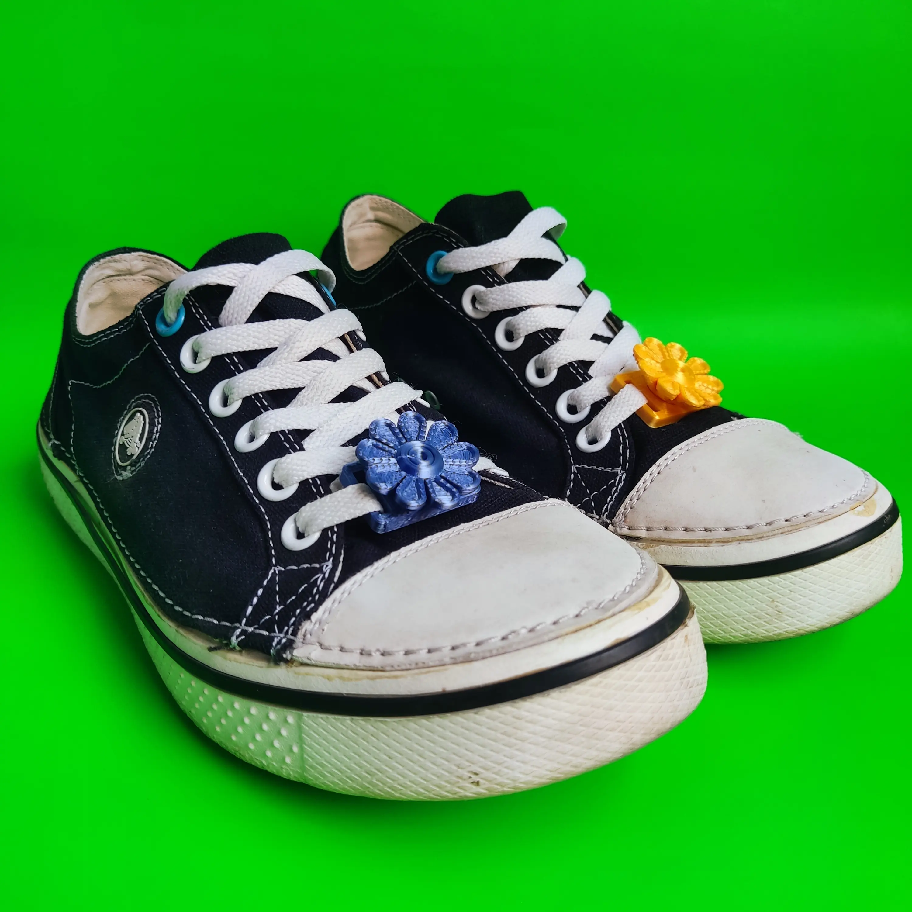 sunflower shoelace buckle