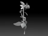 fairy girl 4 2026 3D print model-4