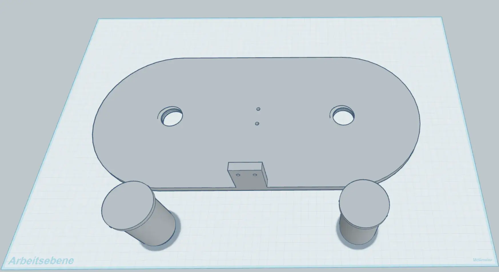 Ender 5 Max Double Filament Holder