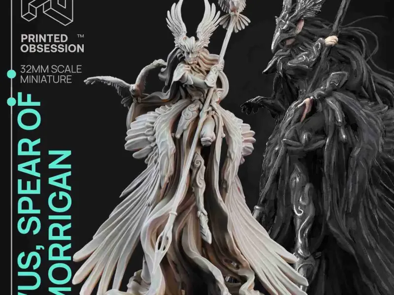 Vus - Donzela da Lança para Morrigan - PRÉ-APRESENTADO - Escala 32mm