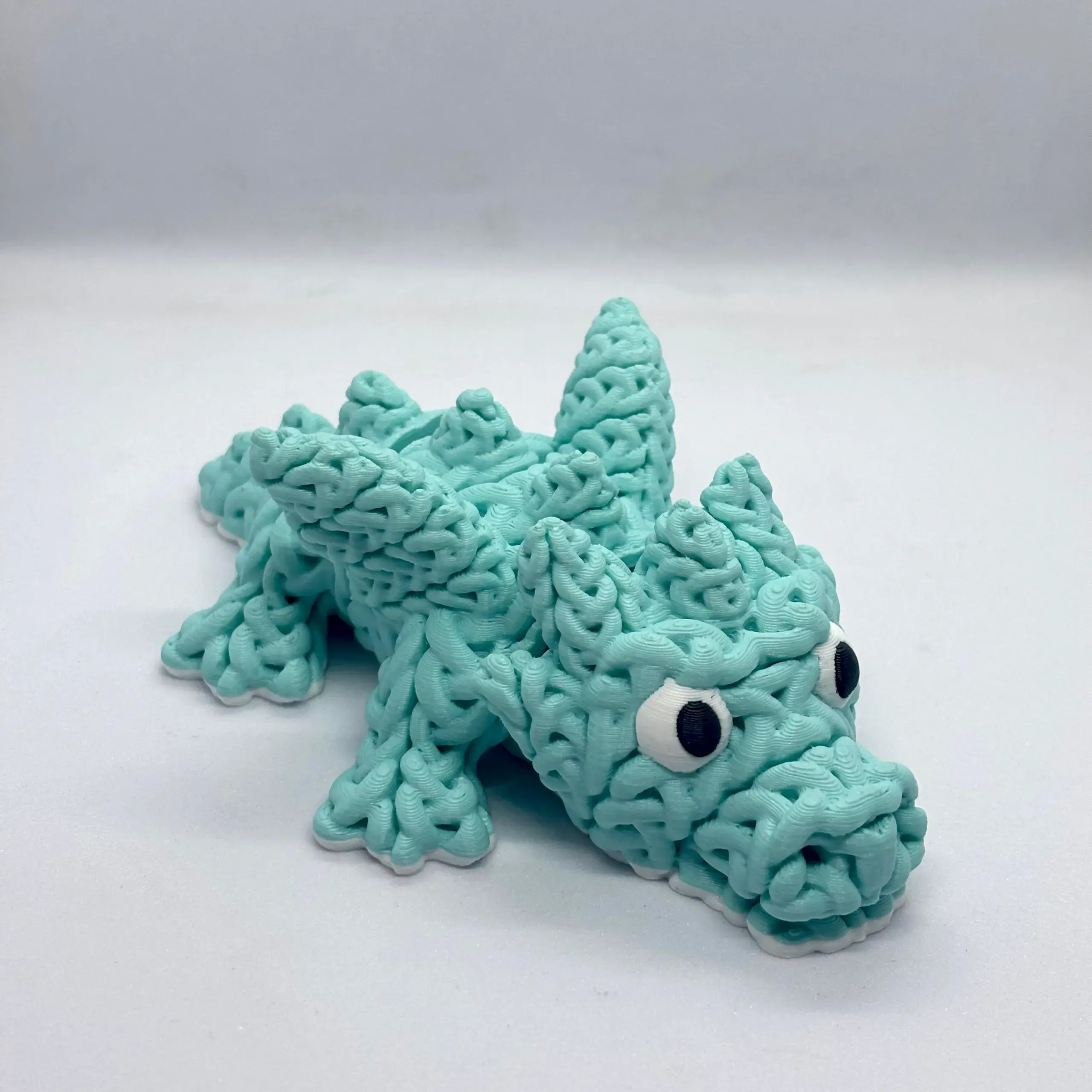 Knitted Flexi Dragon