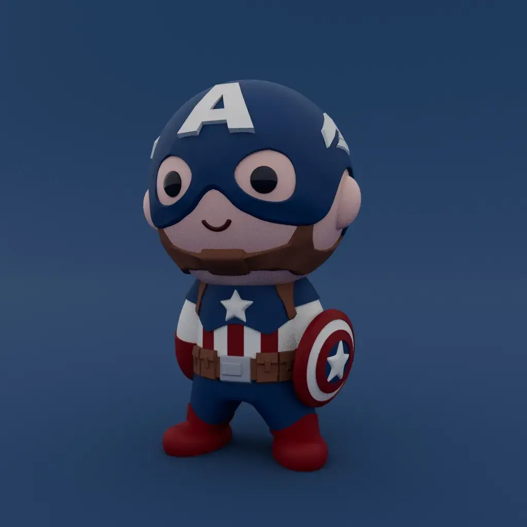 El pequeño Capitán América