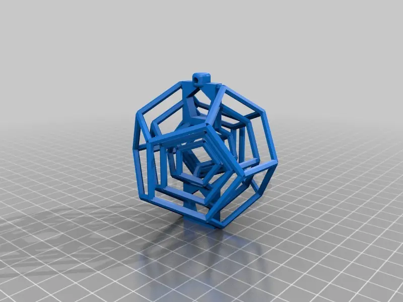 İkozahedral Noel Süsleri