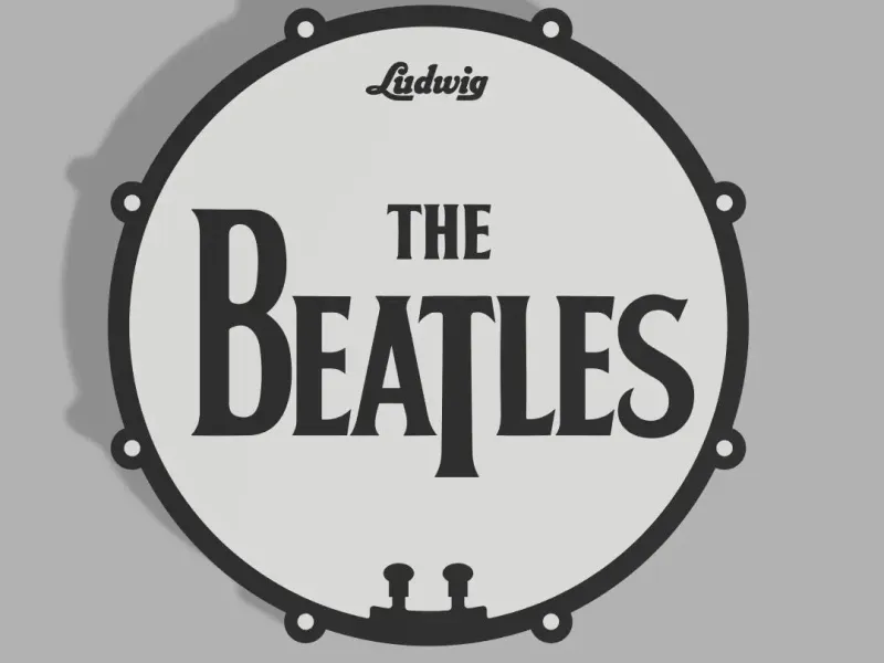 The Beatles Drums Ludwig Coaster CFS
