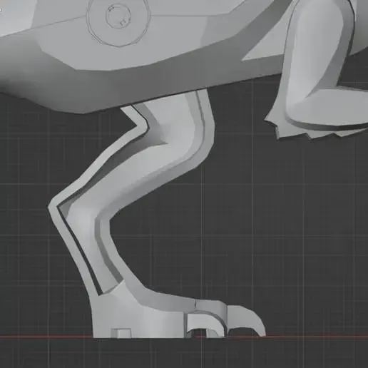 Lego dino leg for Therizinosaurus and Baryonyx