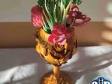 Wood Chalice, gift idea, plant pot, holder-4