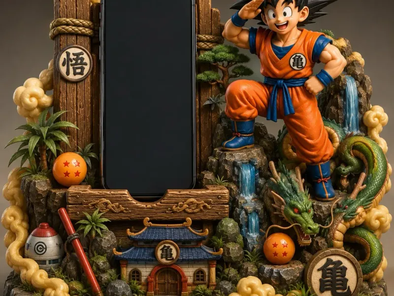 Soporte para Móvil Goku Dragon Ball STL