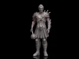 Warrior with a mace-0
