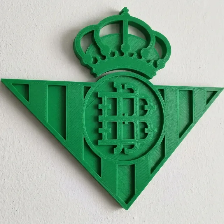 decoración del escudo del real Betis balompie