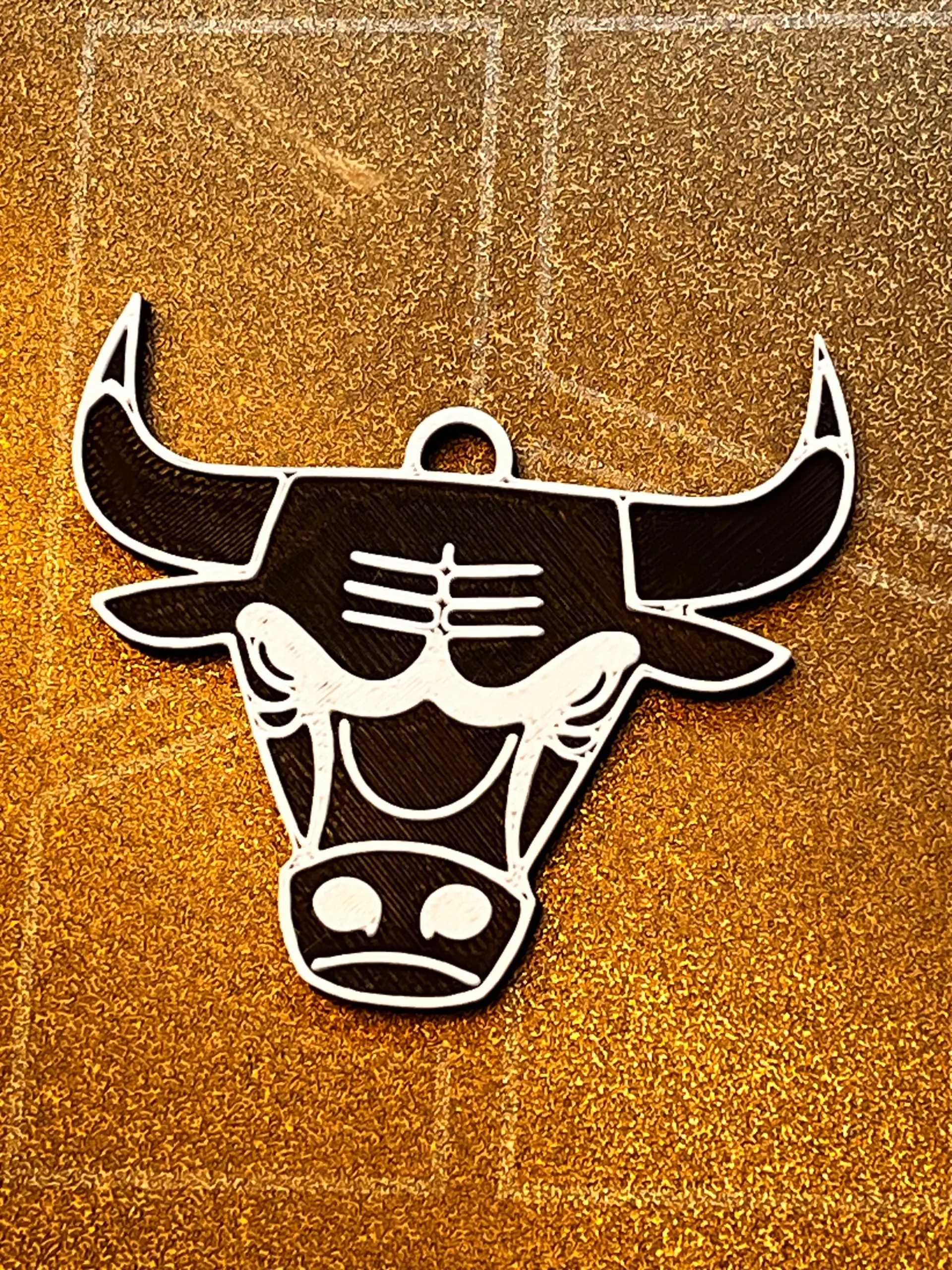 3D Printer Files | 3MF File | Keychain Chicago Bulls | Creality Cloud