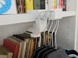 Furniture Clip-On Hanger Support No-Drill Wardrobe Extension-3
