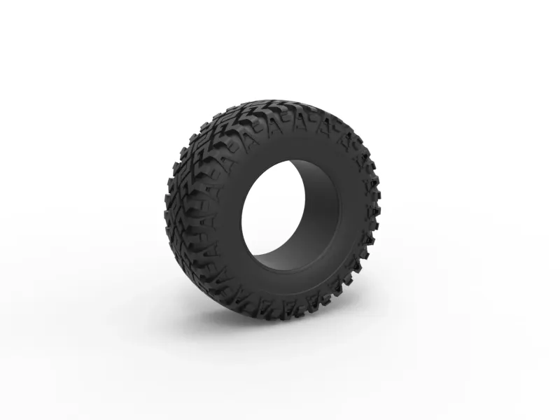 Offroad tire 125 Scale 1:25