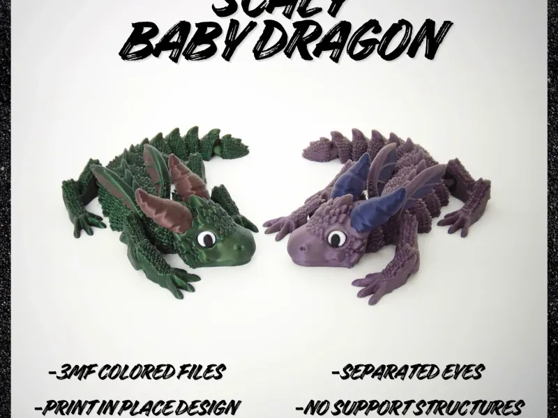 Scaly Baby Dragon