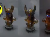 Valkyrie Guardian LED Variant Bust with Helmet Set-7