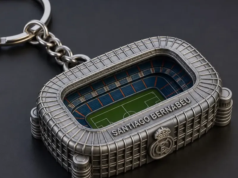 Llavero del Santiago Bernabéu