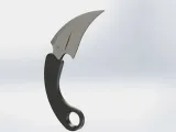 Karambit Kerambit Knife Replica Weapon Prop Toy-1