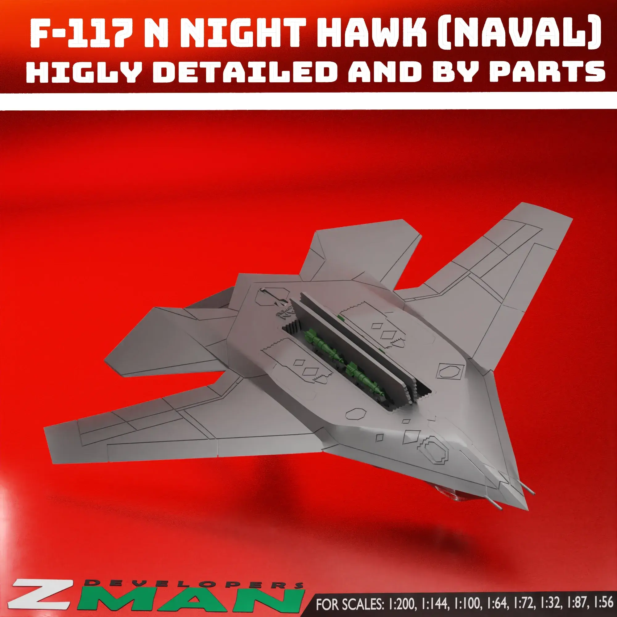 F-117N (NAVAL STEALTH BOMBER) V2