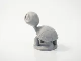 Chibi Tortoise Figurine Cute 3D Printable-1