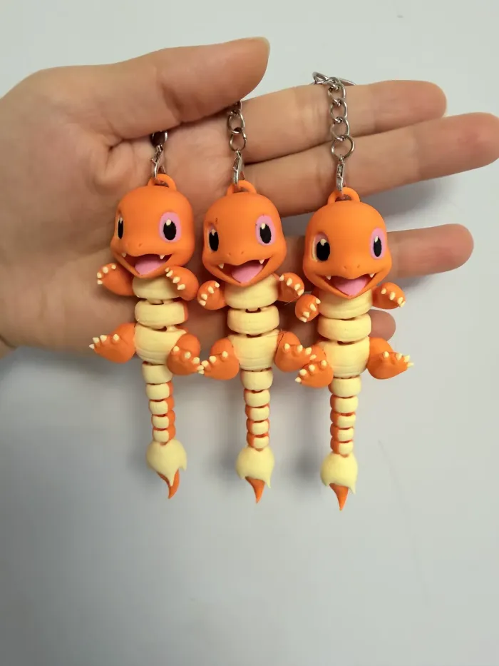 Charmander Keychain - Lifestyle - PLA - 3D printed product - фото 2
