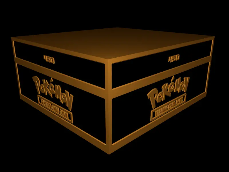 Card Box V2 - Pokemon - 450 Cards (Topload)