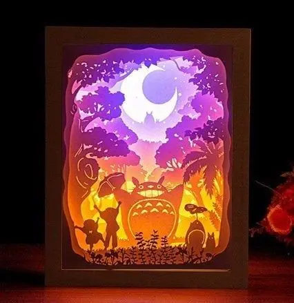 My Neighbor Totoro Totoro V2 shadow box