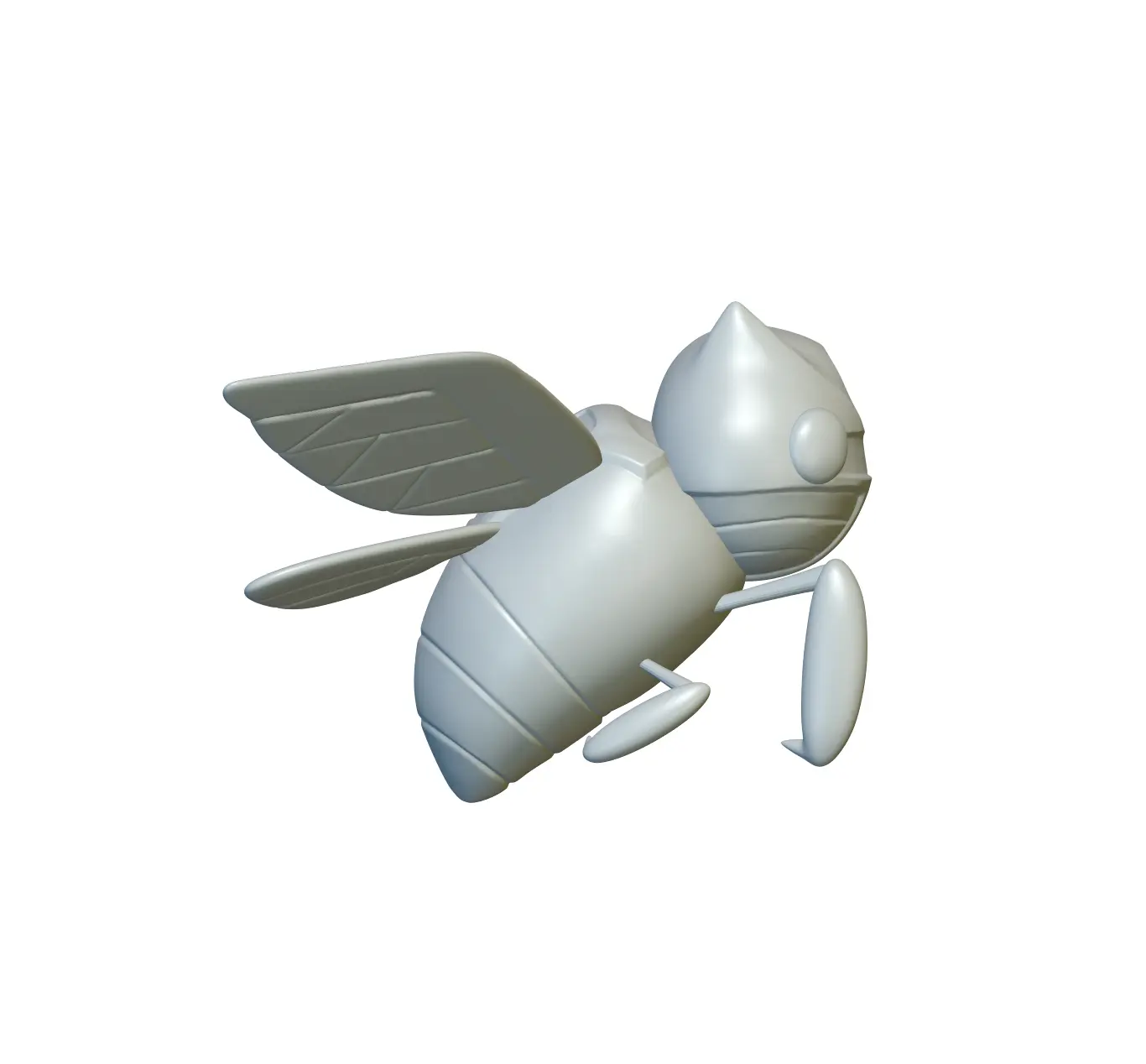 Pokemon Ninjask #291 - Ready for 3D Printing!