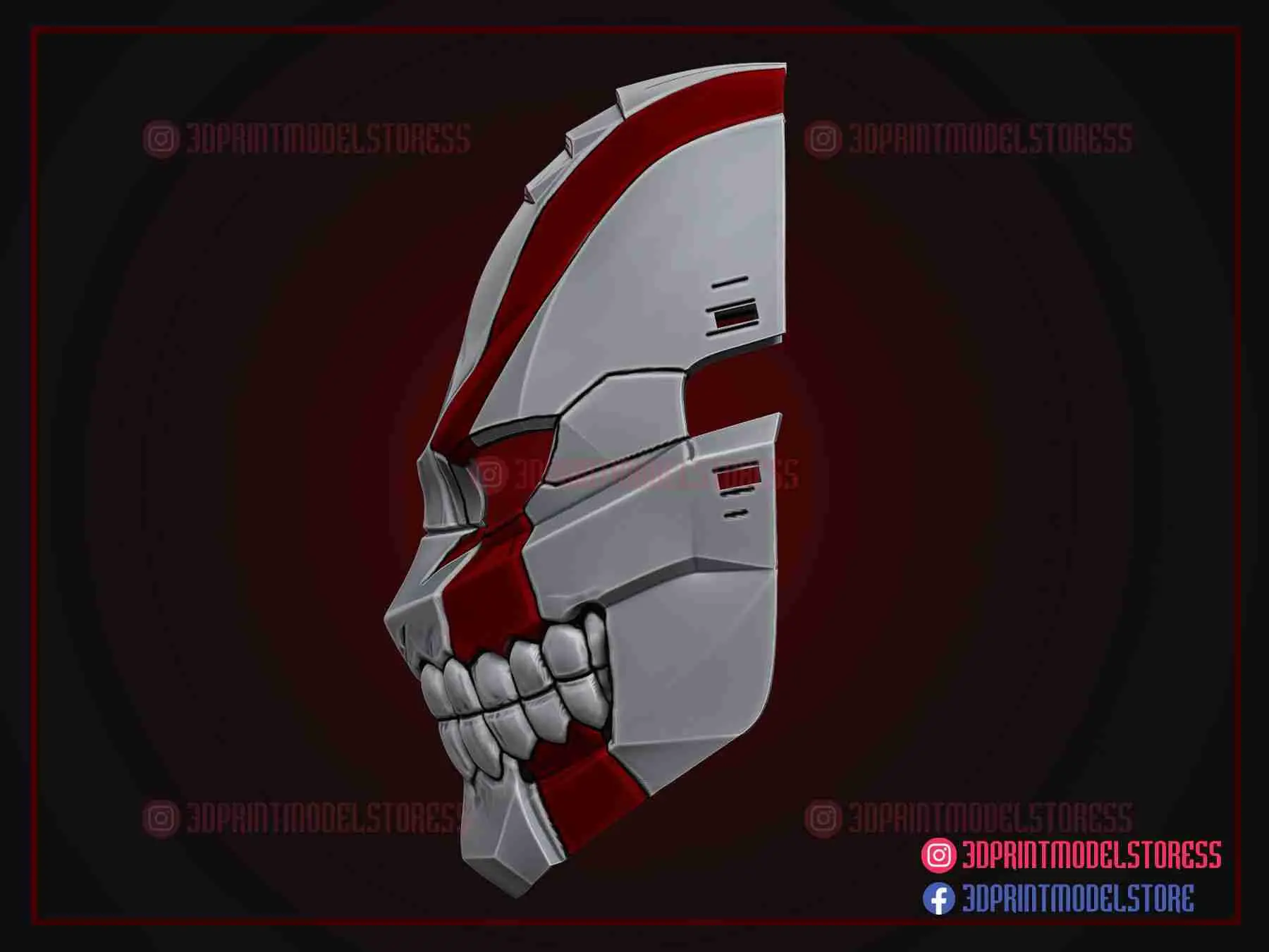 Hollow Mask - Bleach Anime Cosplay Halloween Costume