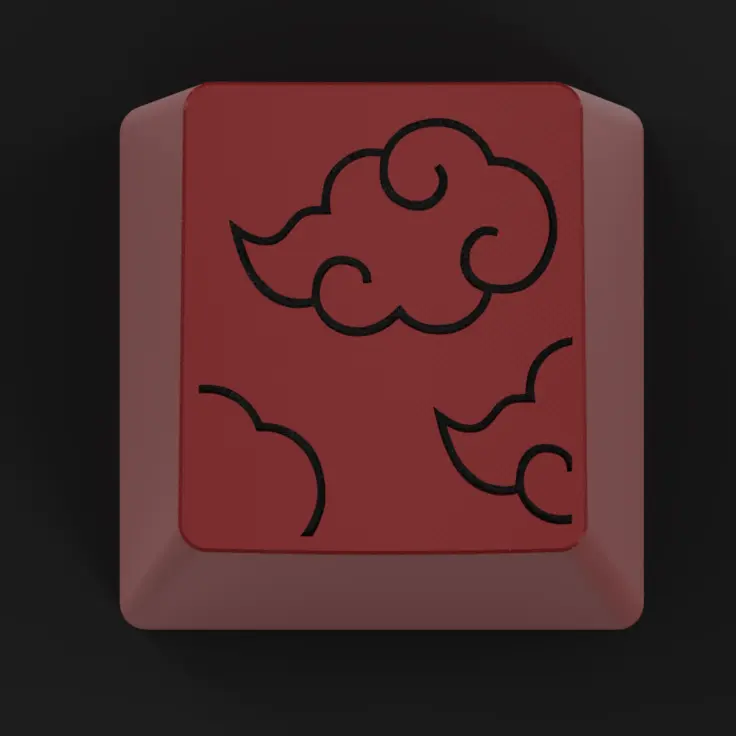 AKATSUKI - NARUTO THEMED ARTISAN KEYCAPS SET