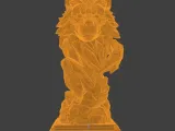 3-in-1 Wolf STL Bundle-6