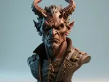 Devil Grim Bust ❤️-2