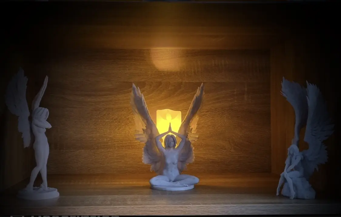 Yoga naked angel