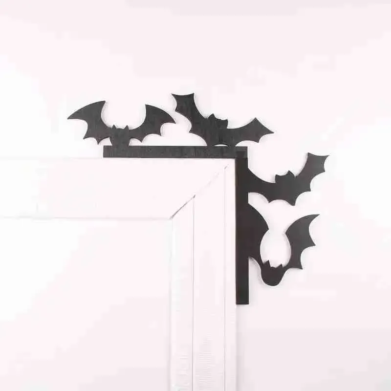 door frames halloween bats