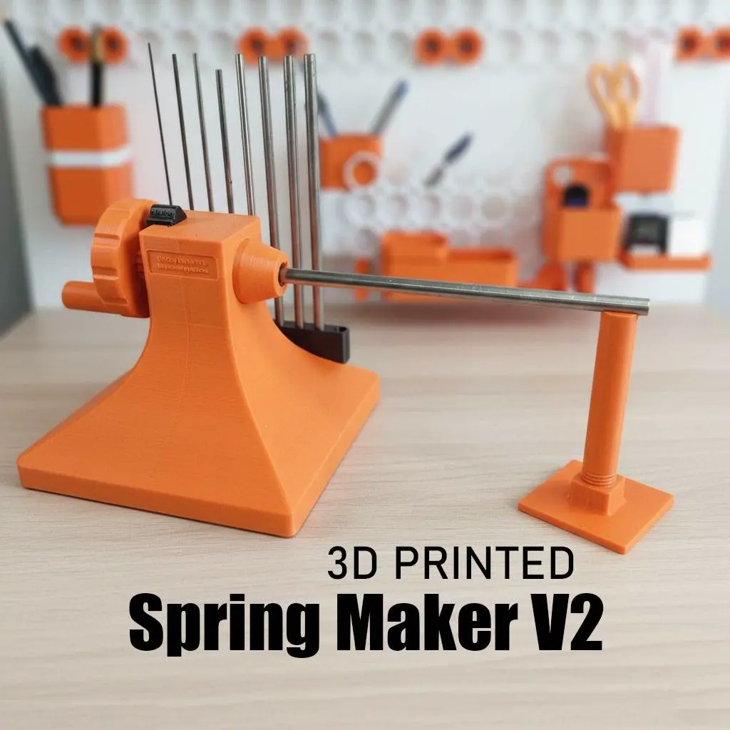 Other STL Download - 3D Printed Spring Maker V2by xhobby1